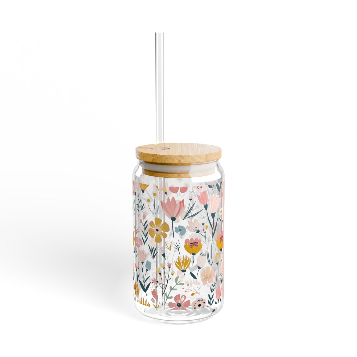 Wildflower Reverie Glass Tumbler