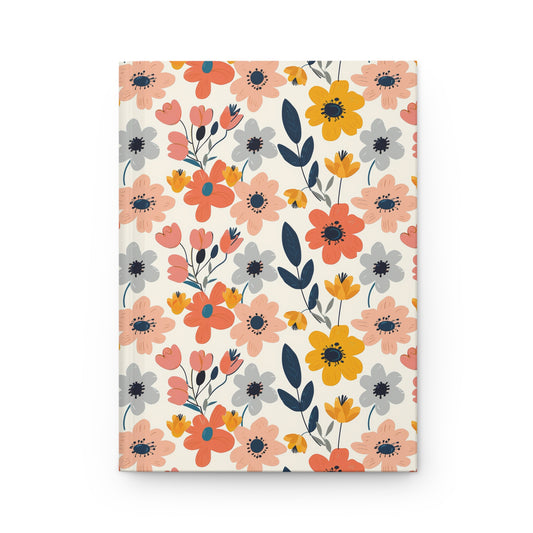 Rustic Blossom Hardcover Journal