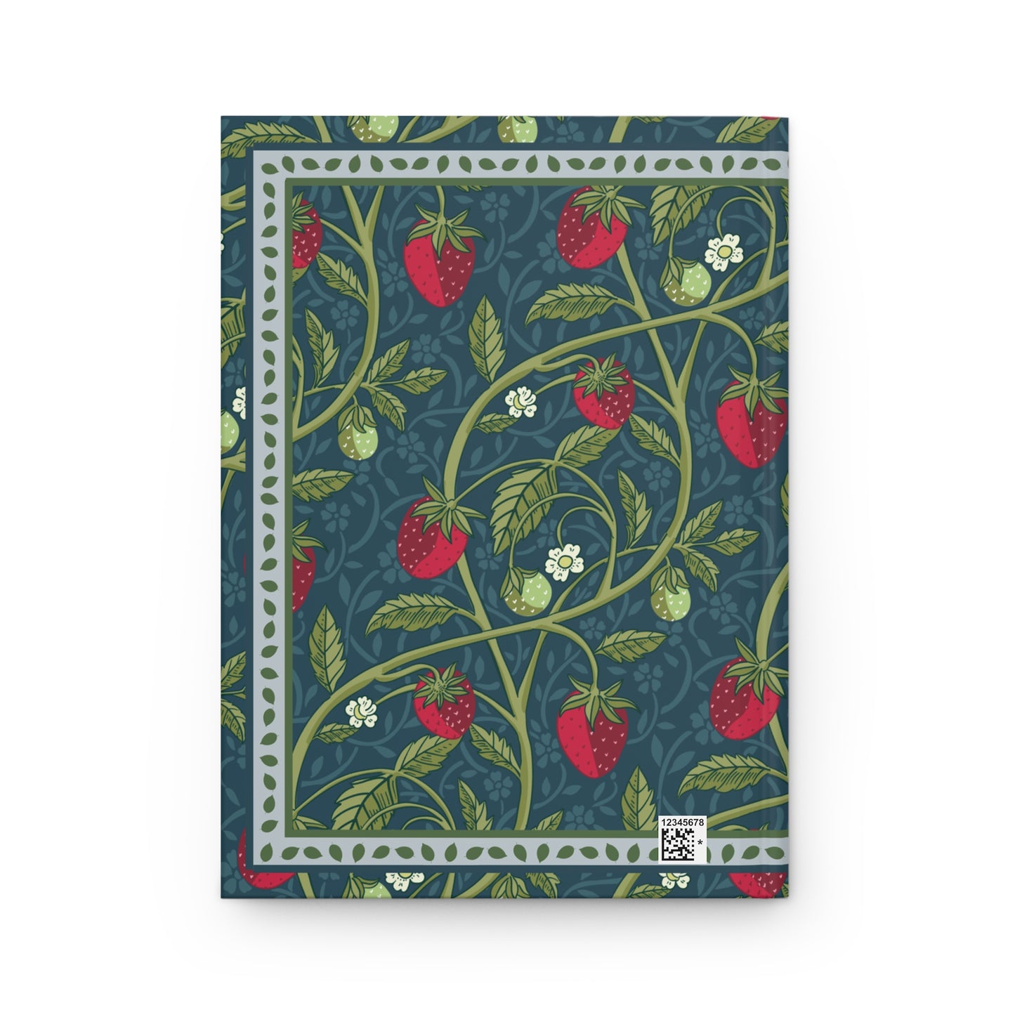 Strawberry Vine Hardcover Journal