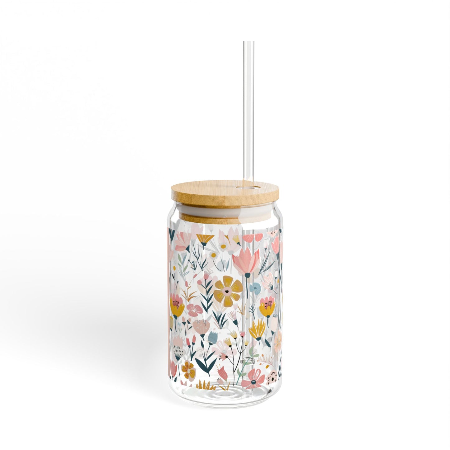 Wildflower Reverie Glass Tumbler