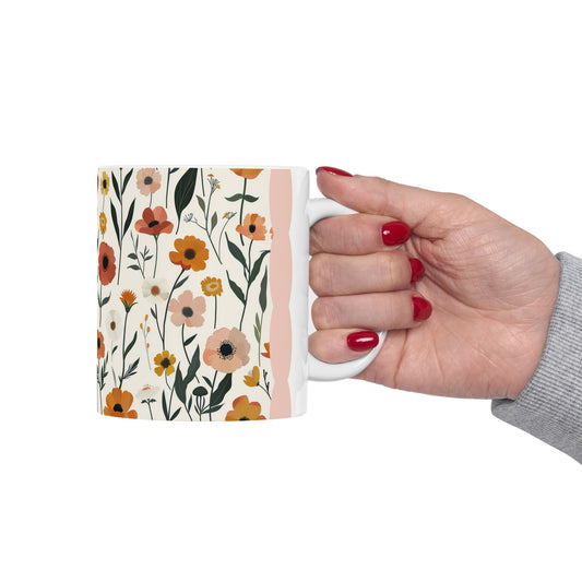 Autumn Bloom Ceramic Mug
