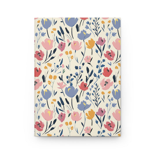 Petals & Poetry Hardcover Journal