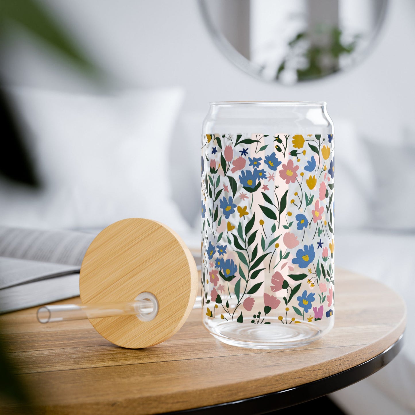 Garden Whispers Glass Tumbler
