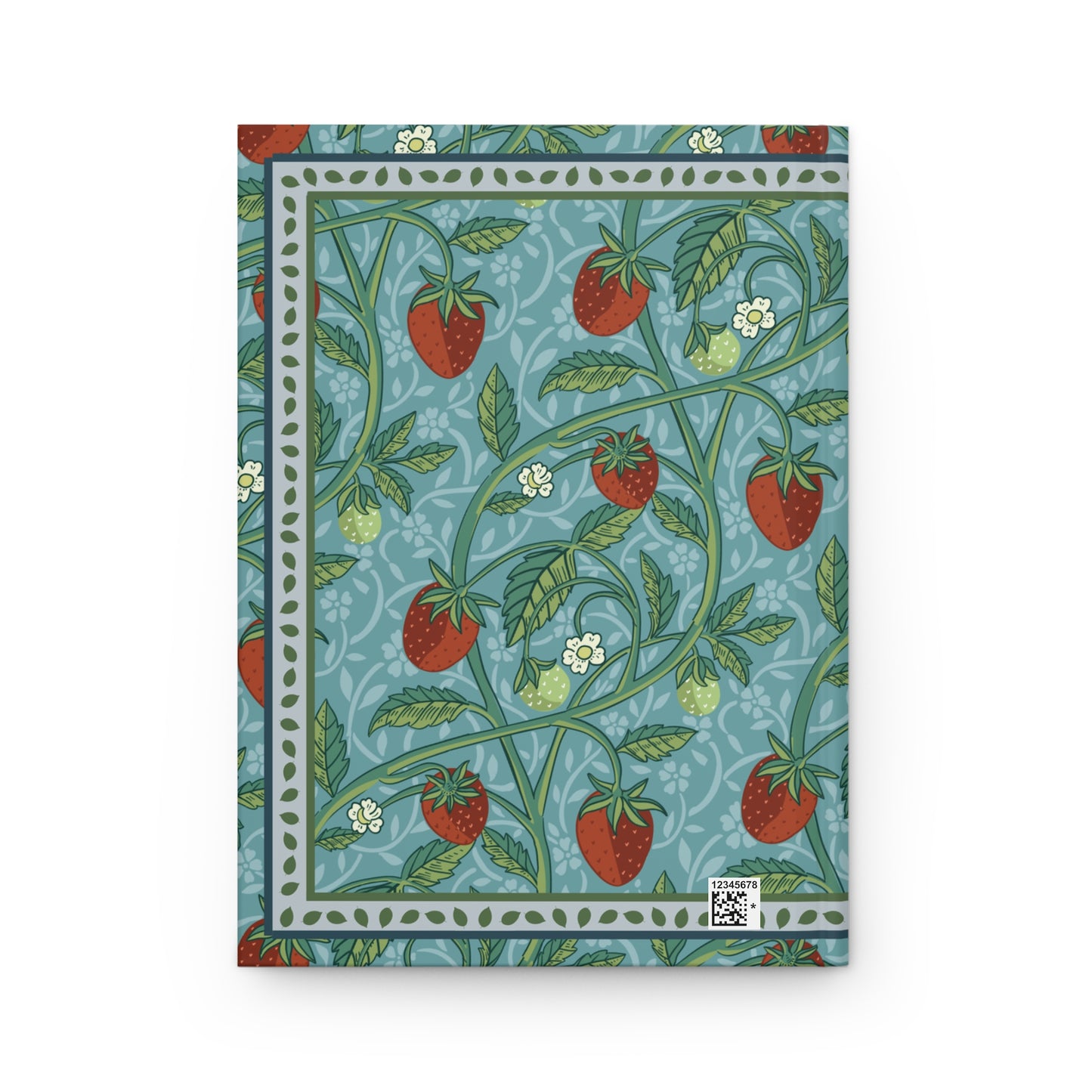 Strawberry Vine Hardcover Journal