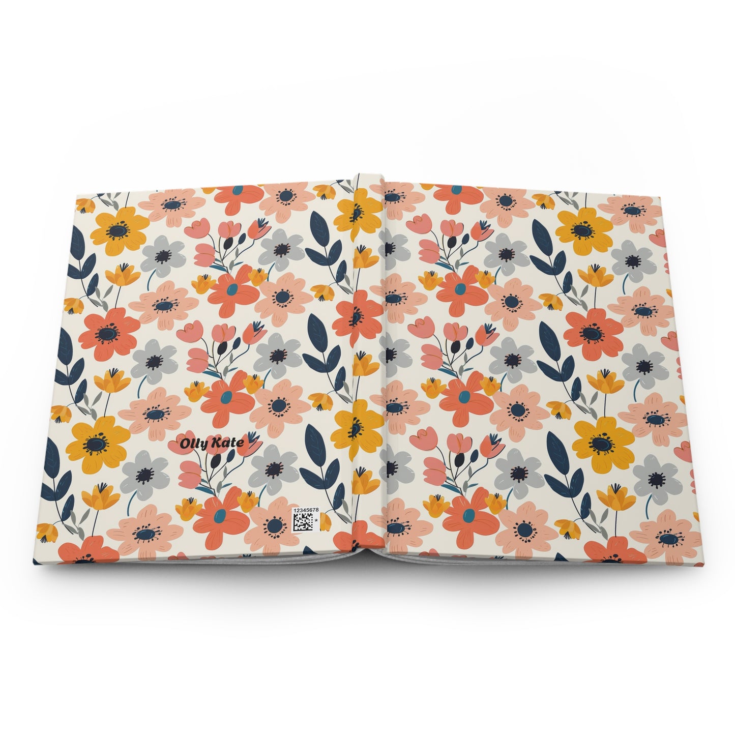 Rustic Blossom Hardcover Journal