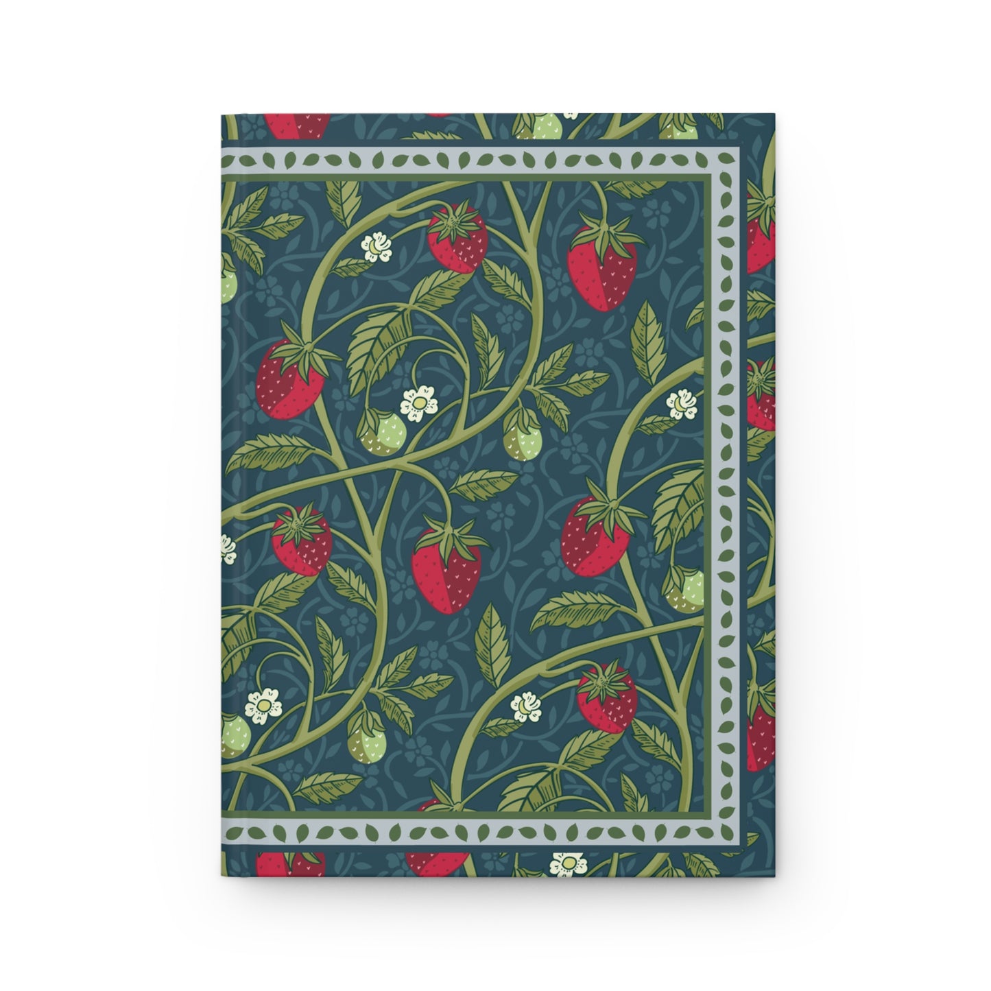 Strawberry Vine Hardcover Journal