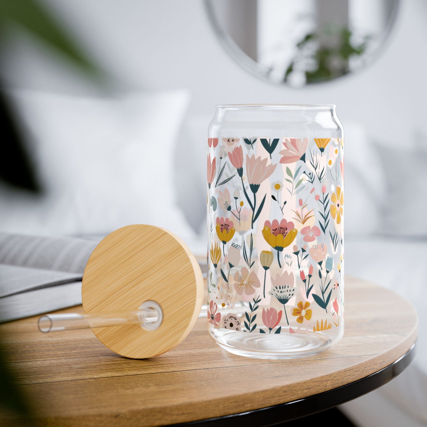 Wildflower Reverie Glass Tumbler