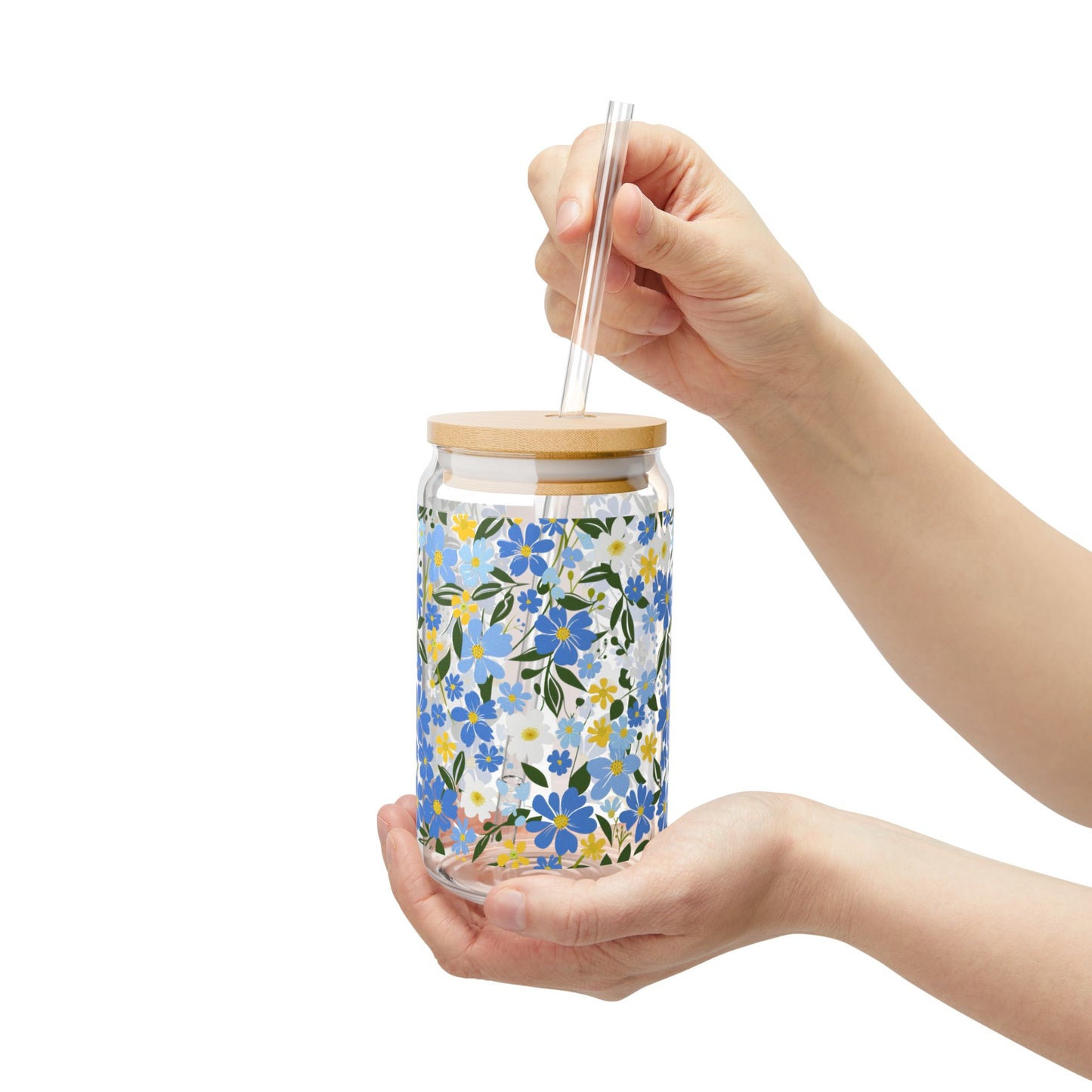 Bluebell Harmony Glass Tumbler