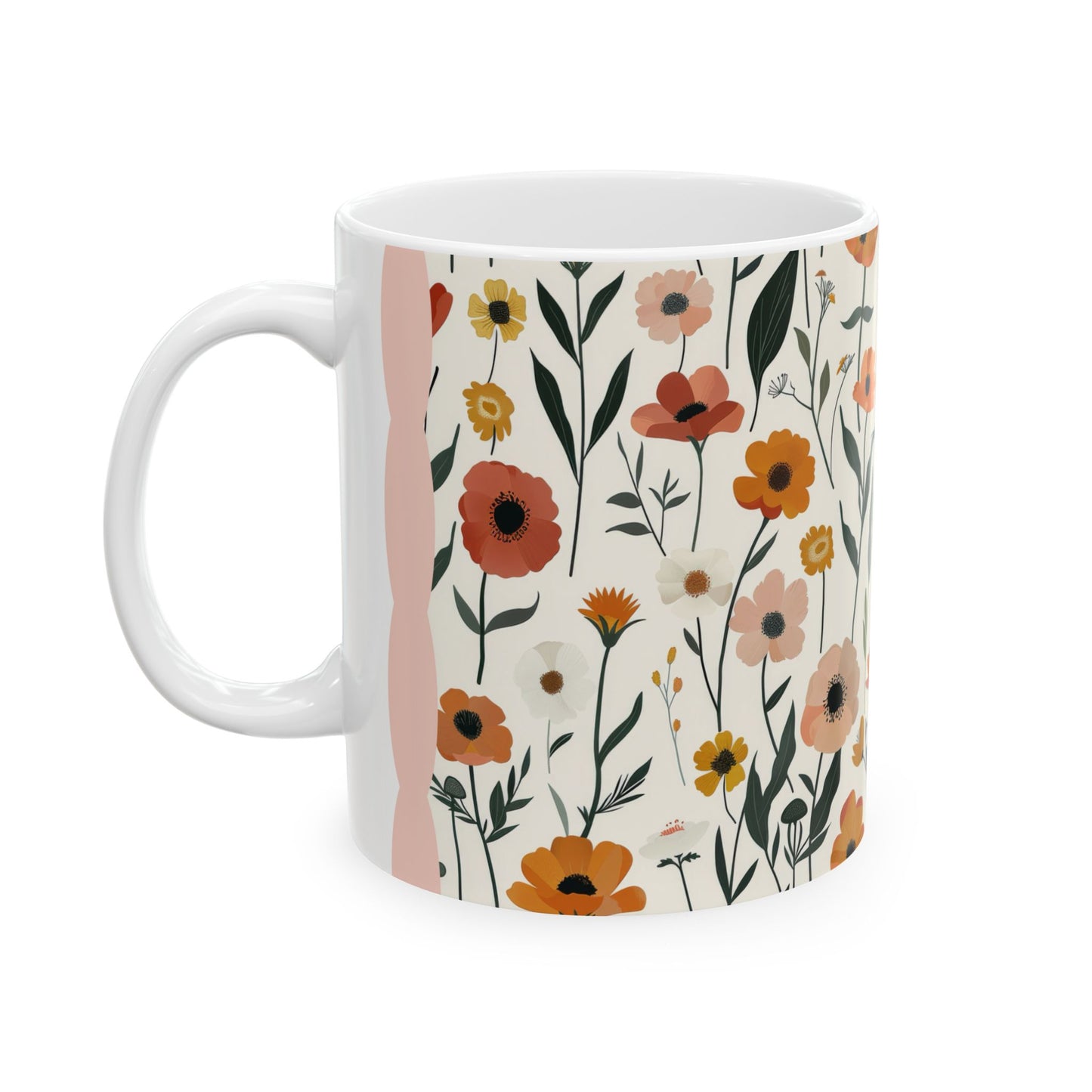 Autumn Bloom Ceramic Mug