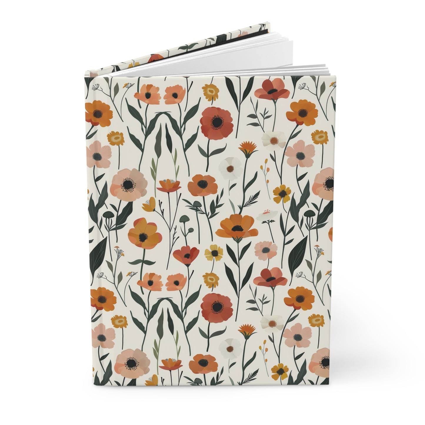 Autumn Bloom Hardcover Journal