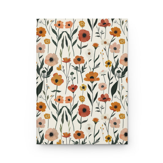 Autumn Bloom Hardcover Journal