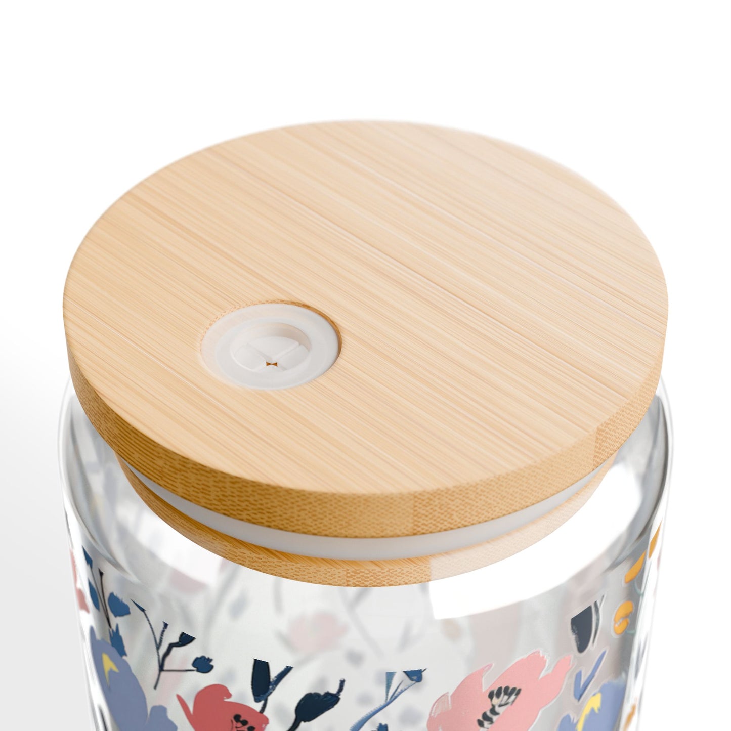 Petals & Poetry Glass Tumbler