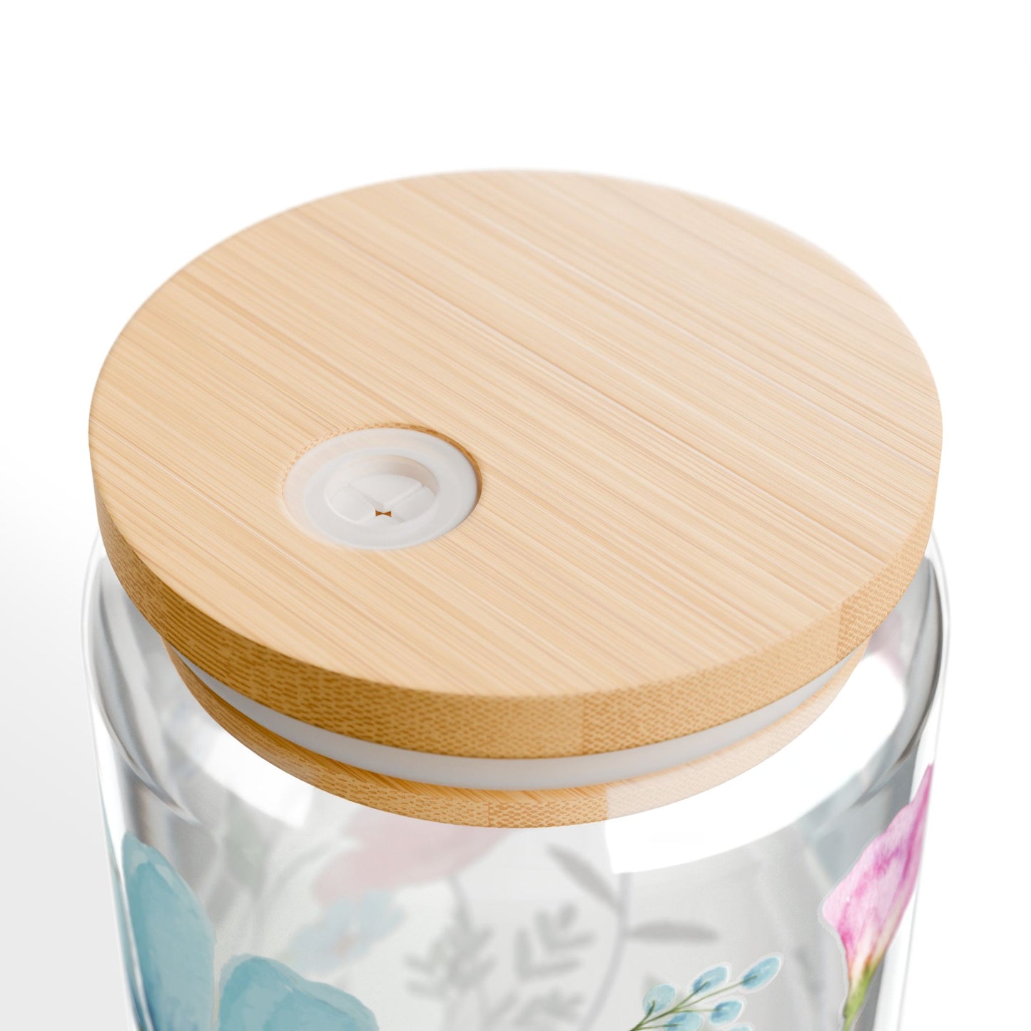 Watercolor Glass Tumbler