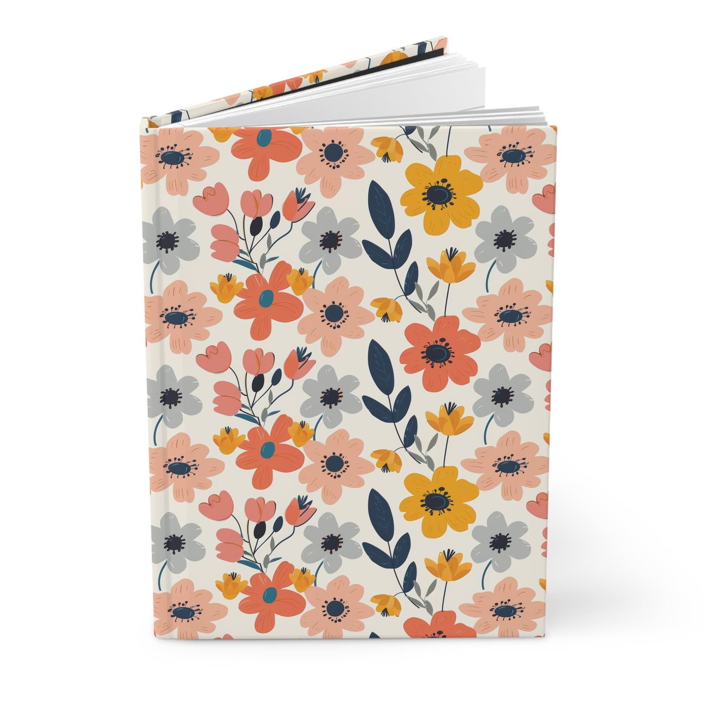 Rustic Blossom Hardcover Journal