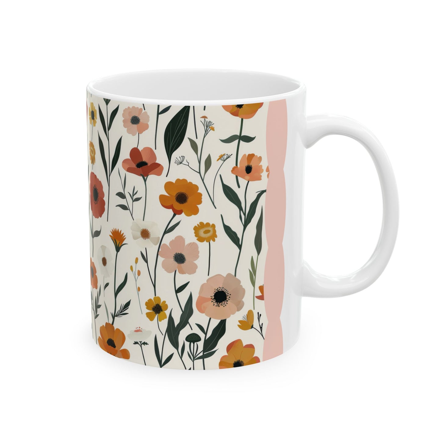 Autumn Bloom Ceramic Mug