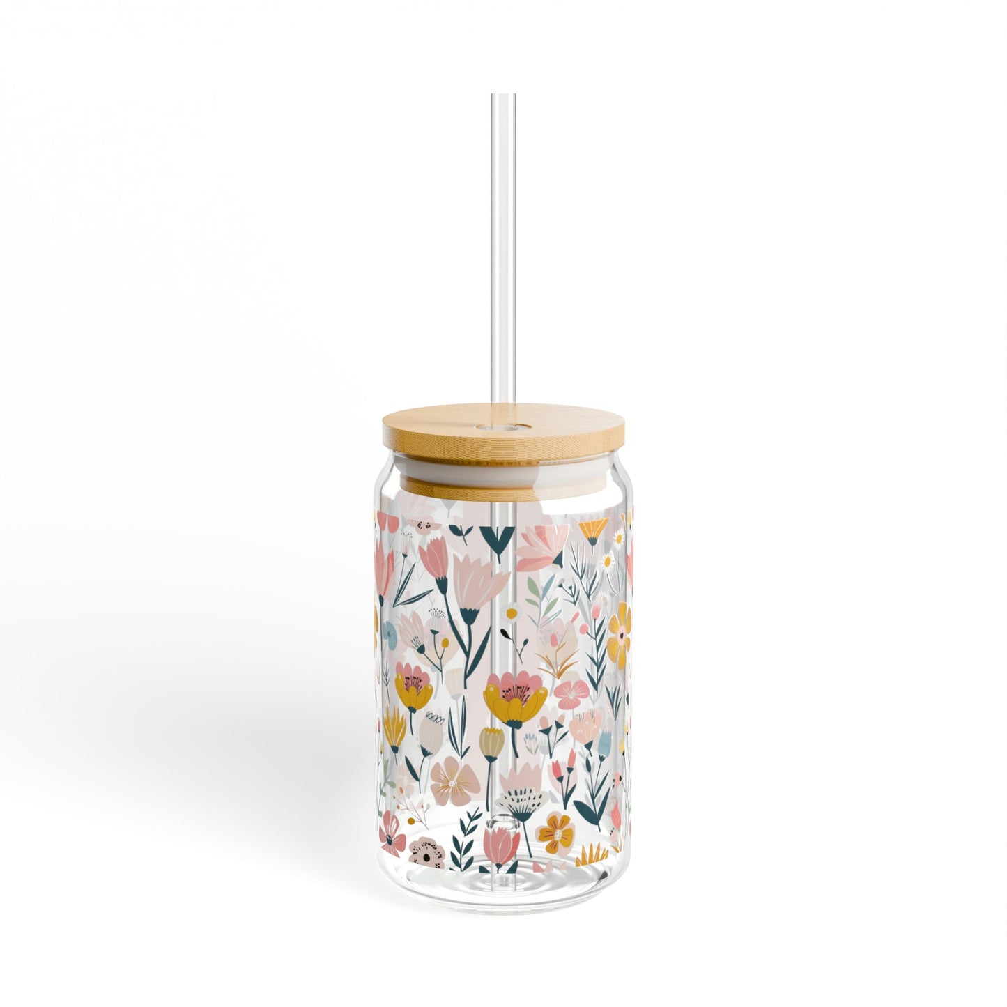 Wildflower Reverie Glass Tumbler