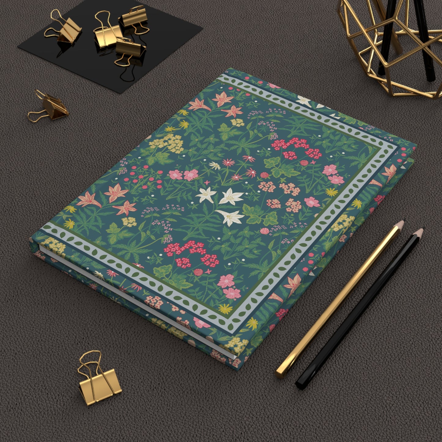 Wildflower Meadow Hardcover Journal